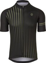 AGU Faded Stripe Fietsshirt Essential Heren - Zwart - M