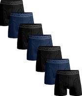 Muchachomalo - 7-pack onderbroeken heren - Effen kleuren - Zachte Waistband