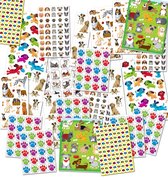 Deluxe Stickerset Hond & Puppy | 23 Stickervellen | 628 Stickers in thema Puppies en Honden | Knutselstickers | Stickerpakket | Luxe Stickers | Scrapbooking Stickers | Dierensticke