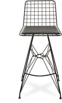 Wire Chair - barkruk - eetkamerstoel - Black wire chair - Wire Chair Barkruk - stoel - metaalstoel - tuinstoel - metalen barkruk - tuinkruk