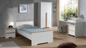 Vipack bed Londen - 90 x 200 cm - wit
