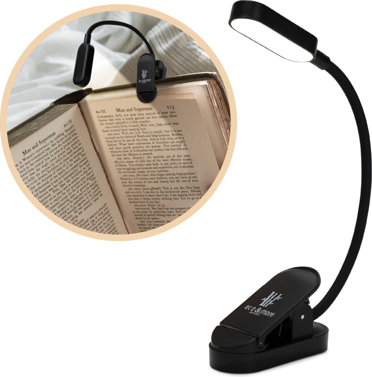Book Paginahouder 12° - Transparante Paginaklemmen Voor