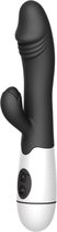 DMV Vibrator - Tarzan Vibrator - Vibrators voor Vrouwen & Mannen – Rabbit Vibrator voor Beginners - Siliconen – Zwart