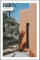 Walljar - Palm Shadows - Muurdecoratie - Poster