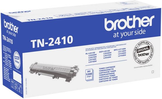 Brother TN2410 - Toner - Zwart | bol.com