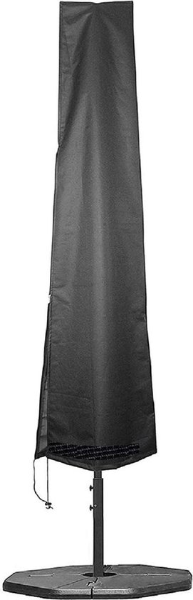 MaxxGarden Parasolhoes - staande stokparasol - Weersbestending - 175x28x50 cm - met Rits en Trekkoord - Zwart