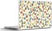 Sticker ordinateur portable - 13,3 pouces - Motifs - Chien - Pieds - Garçons - Filles - Enfants - Enfant