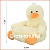Peuterstoeltje - Kinderfauteuil - Kinderstoel - Kinderzetel - Kindersofa - Kraamcadeau - 0 tot 5 jaar - Eend