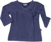 Silky Label vest met knoopjes Plum Purple - maat 62/68 - paars