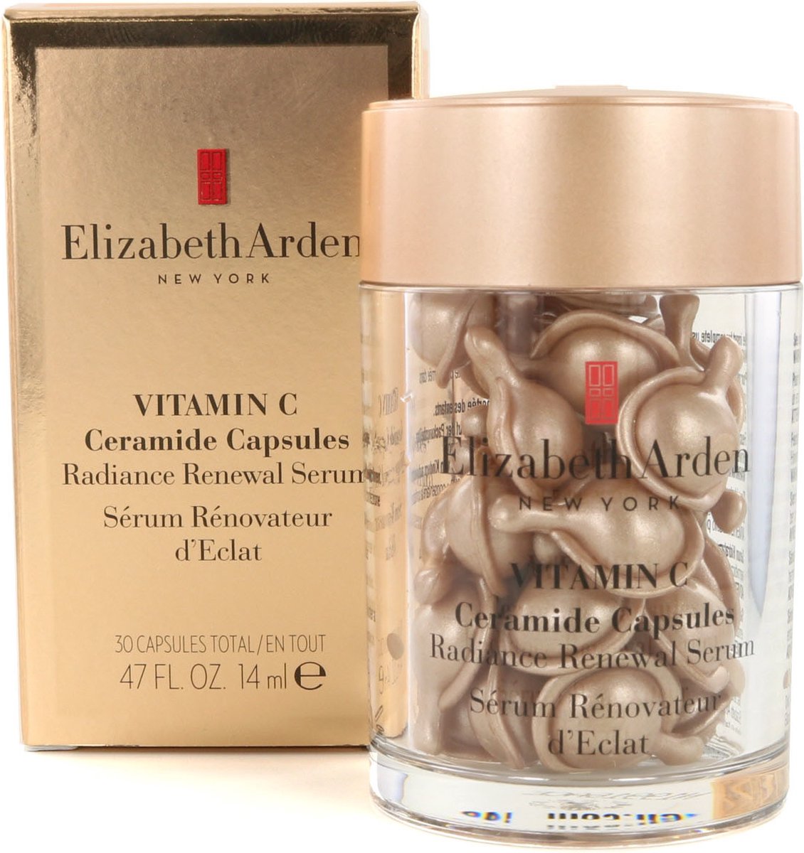 Goedkoopste Elizabeth Arden Ceramide Vitamin C Radiance Renewal Serum Capsules - 30 pieces