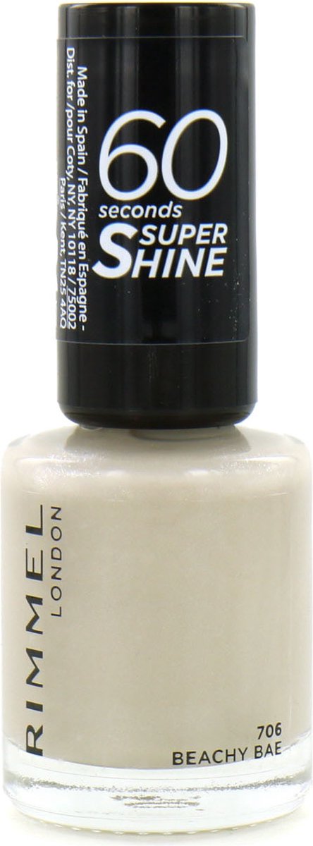 Goedkoopste Rimmel 60 Seconds Nagellak - 706 Beachy Bae
