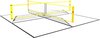 Umbro Voetvolley Net - 400 x 45 CM - 2 tot 4 Spelers - Gekruist Net - Incl. Begrenzingstouw
