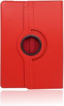 Hoesje Geschikt voor Apple iPad 3/4 360° Draaibare Wallet case /flipcase stand/ hardcover achterzijde/ kleur Rood