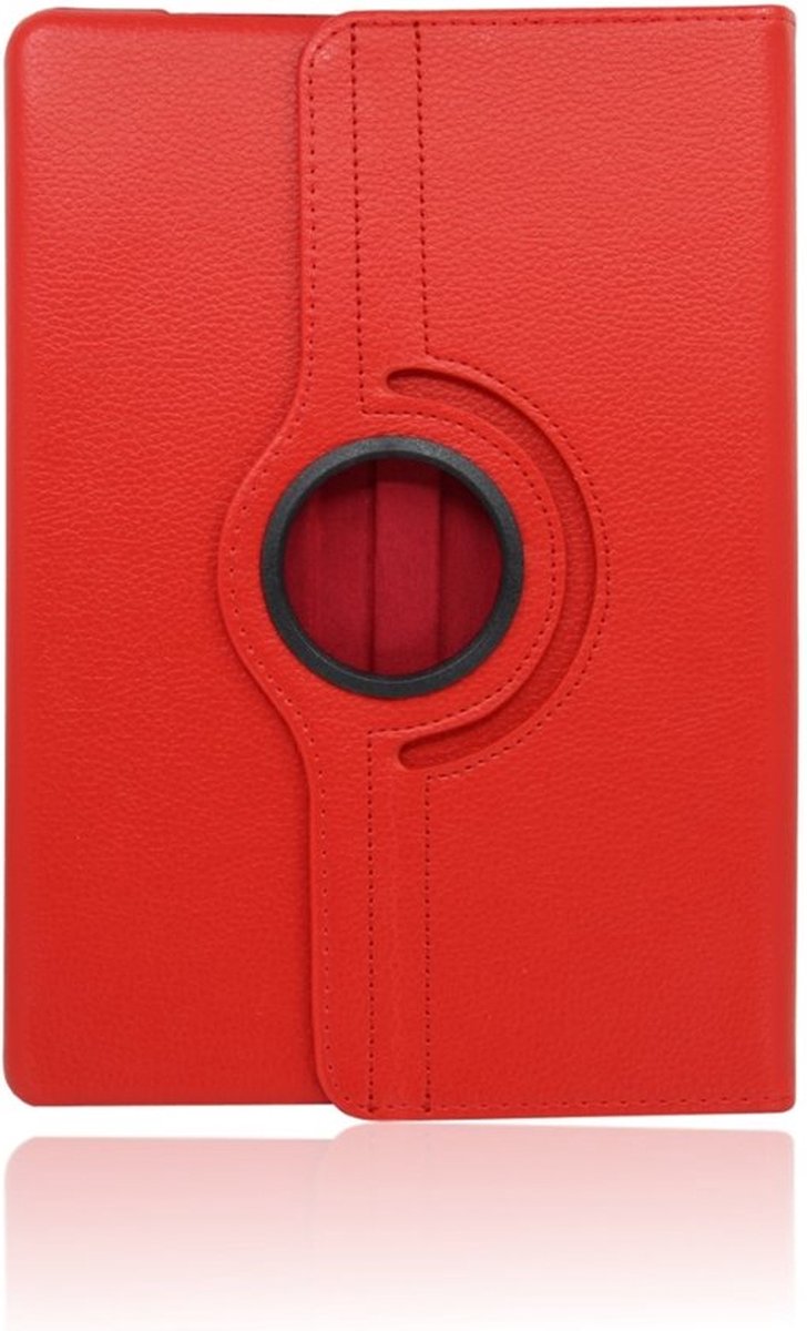 Apple iPad 3/4 360° Draaibare Wallet case /flipcase stand/ hardcover achterzijde/ kleur Rood