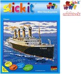 Stick-it Titanic carend, ca 8.200 steentjes, compatibel met Ministeck