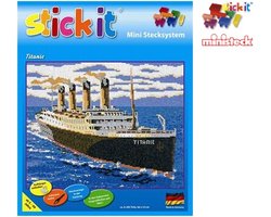 Stick-it Titanic carend, ca 8.200 steentjes, compatibel met Ministeck