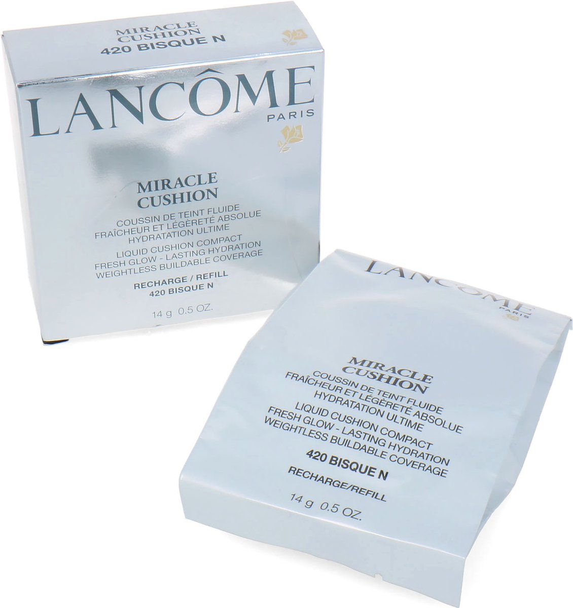 Lancôme Miracle Cushion Compact Foundation - 420 Bisque N (Refill)