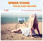 Tablet standaard LB-515 standaard Telefoon & Tablet houder | Voor op Bed / Bank / douche / keuken / Strand / Buiten / Park | Universeel | Houder Smartphones | Tablets | Houder
