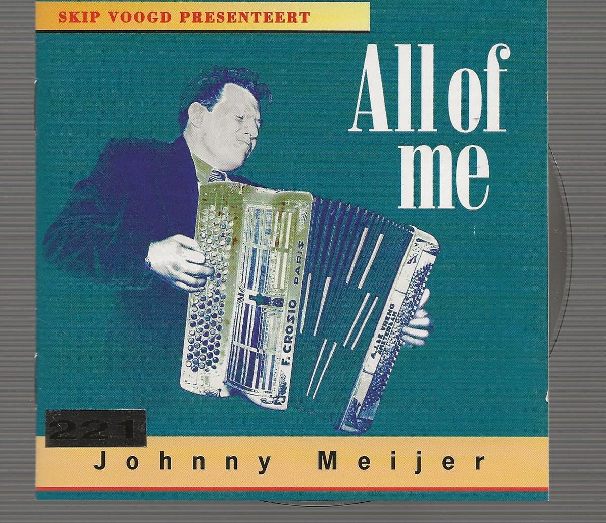 JOHNNY MEIJER - ALL OF ME ( accordeon)