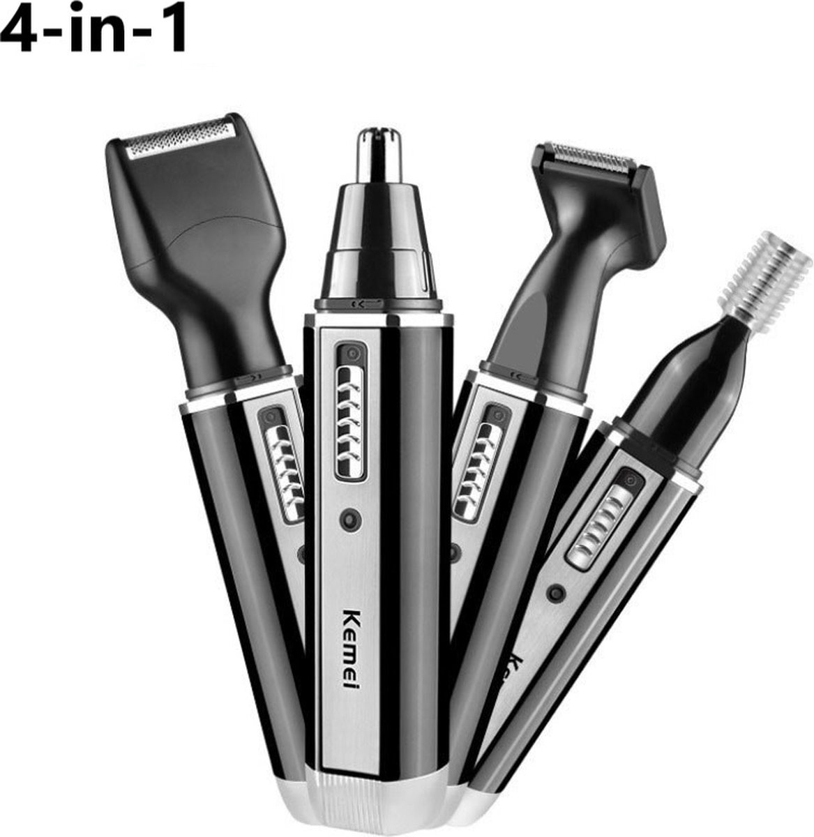 WVE - Neustrimmer - Baardtrimmer - Wenkbrauw Trimmer - 4 in 1 Trimmer