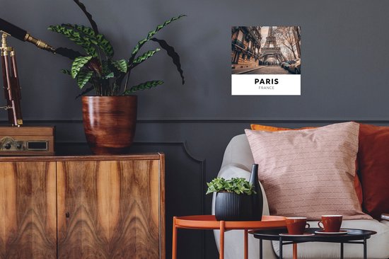 Affiche Paris - France - Tour Eiffel - 30x30 cm