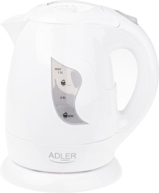 Adler AD 08w - Waterkoker - wit - 1.0 L