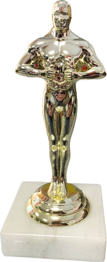 Allecto Plus - Plastic 6'' Gouden Ster Award Trofeeën Set van 12 stuks