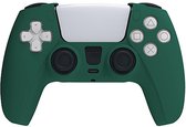 Silicone Hoes Geschikt voor: Playstation 5 Controller Skin - PS5 Silicone Hoes - PS5 Accessoires - Cover - Hoesje - Siliconen skin case - Groen