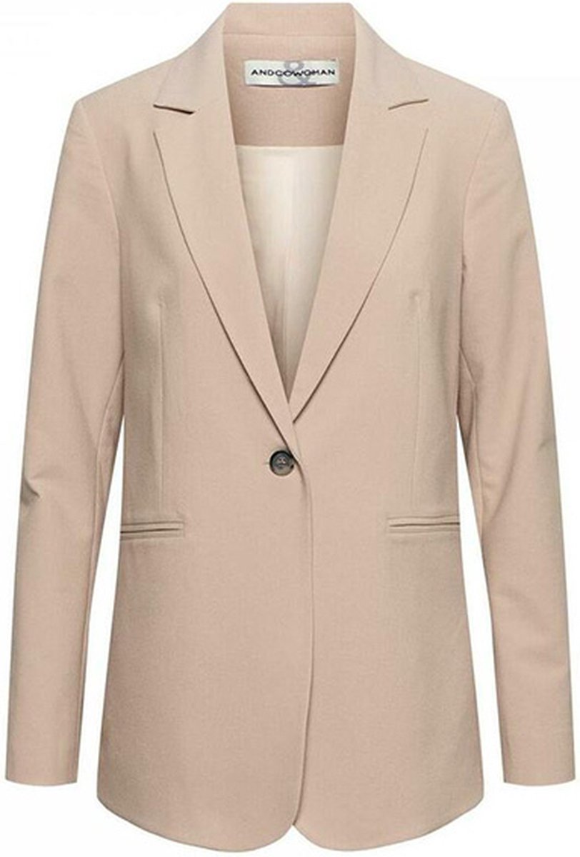 &Co Woman Blazer Kim-Sand
