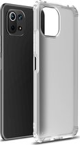 Mobigear Doorzichtig Hoesje geschikt voor Xiaomi Mi 11 Lite Telefoonhoesje Hardcase | Mobigear Shockproof Backcover | Doorzichtig Telefoonhoesje Mi 11 Lite | Schokbestendig Mi 11 Lite Telefoonhoesje | Anti Shock Proof - Transparant