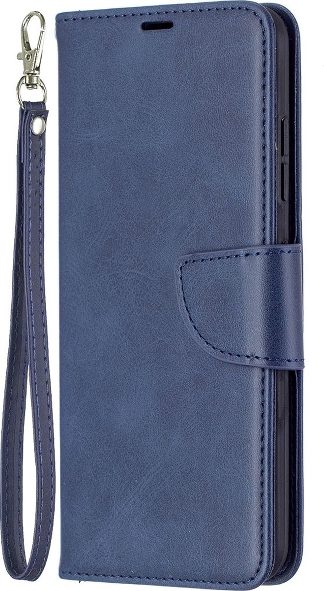 Mobigear Telefoonhoesje geschikt voor Nokia 1.4 Hoesje | Mobigear Excellent Bookcase Portemonnee | Pasjeshouder voor 3 Pasjes | Telefoonhoesje voor Pinpas / OV Kaart / Rijbewijs - Blauw