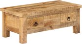 Salontafel 90x45x35 cm massief mangohout