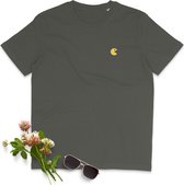 Pacman Heren T shirt Ronde Hals - Khaki groen - Maat L