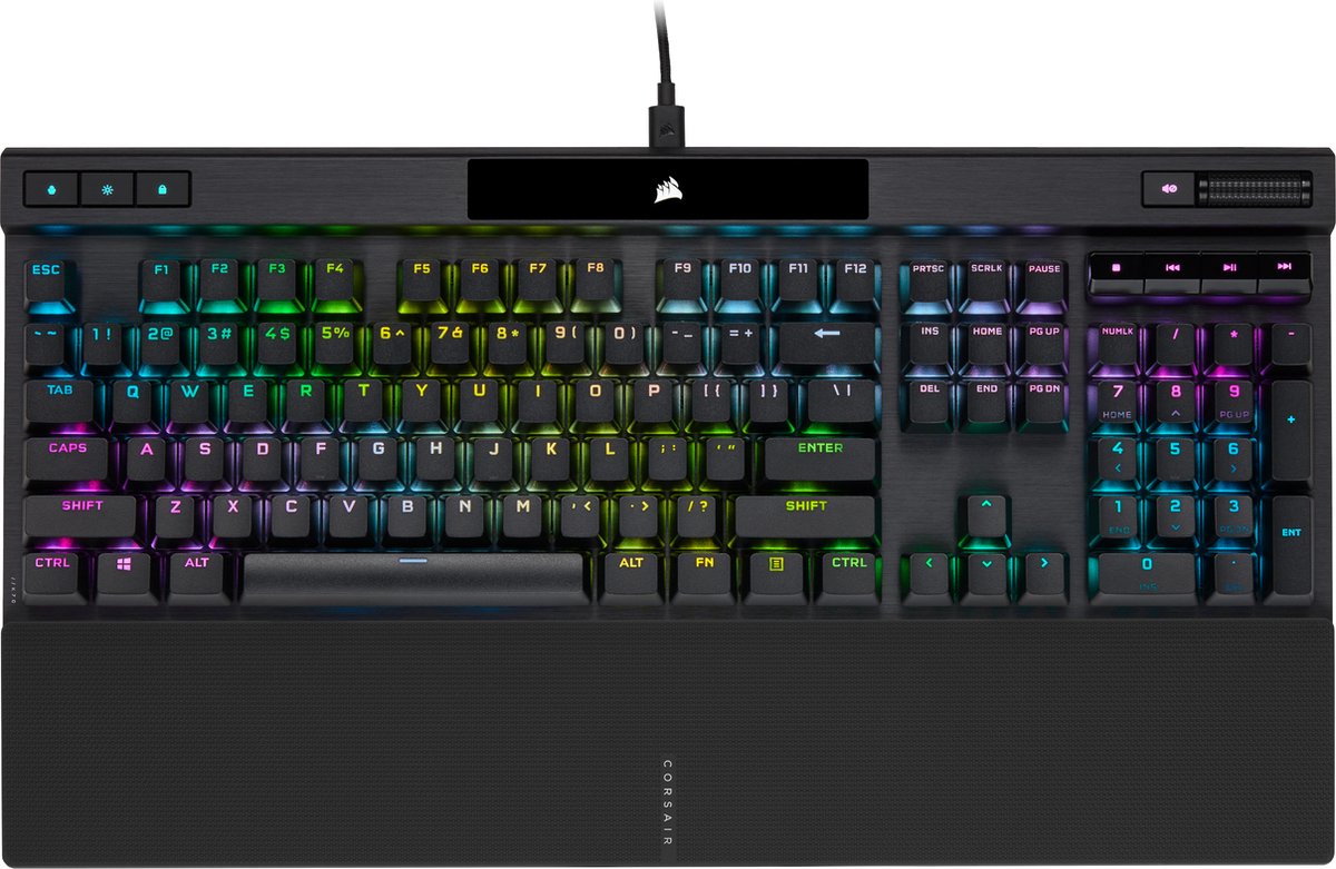 Corsair K70 Pro Mini clavier de Gaming mécanique sans fil RVB 60 % - US  Qwerty 