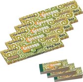 Greengo Natural Unbleached King Size Vloei 4 Pack met 2 x Greengo Tips