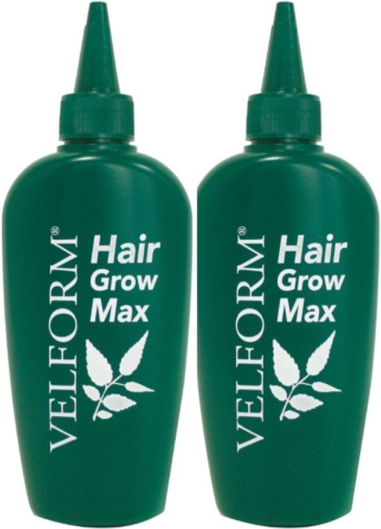 1 Velform Hair Grow Max + 1 Gratis - Haaruitval behandeling - Haarserum - Stimuleert Haargroei