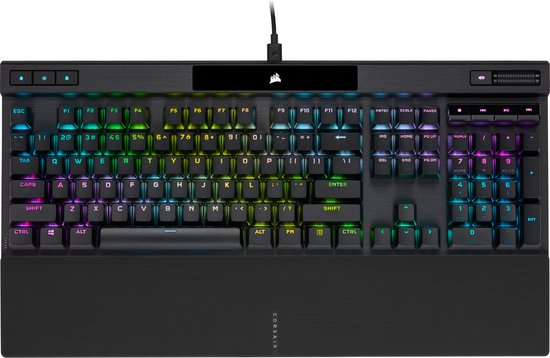 Corsair K70 RGB PRO- Mechanisch Gaming Toetsenbord - US Qwerty - Cherry MX Red