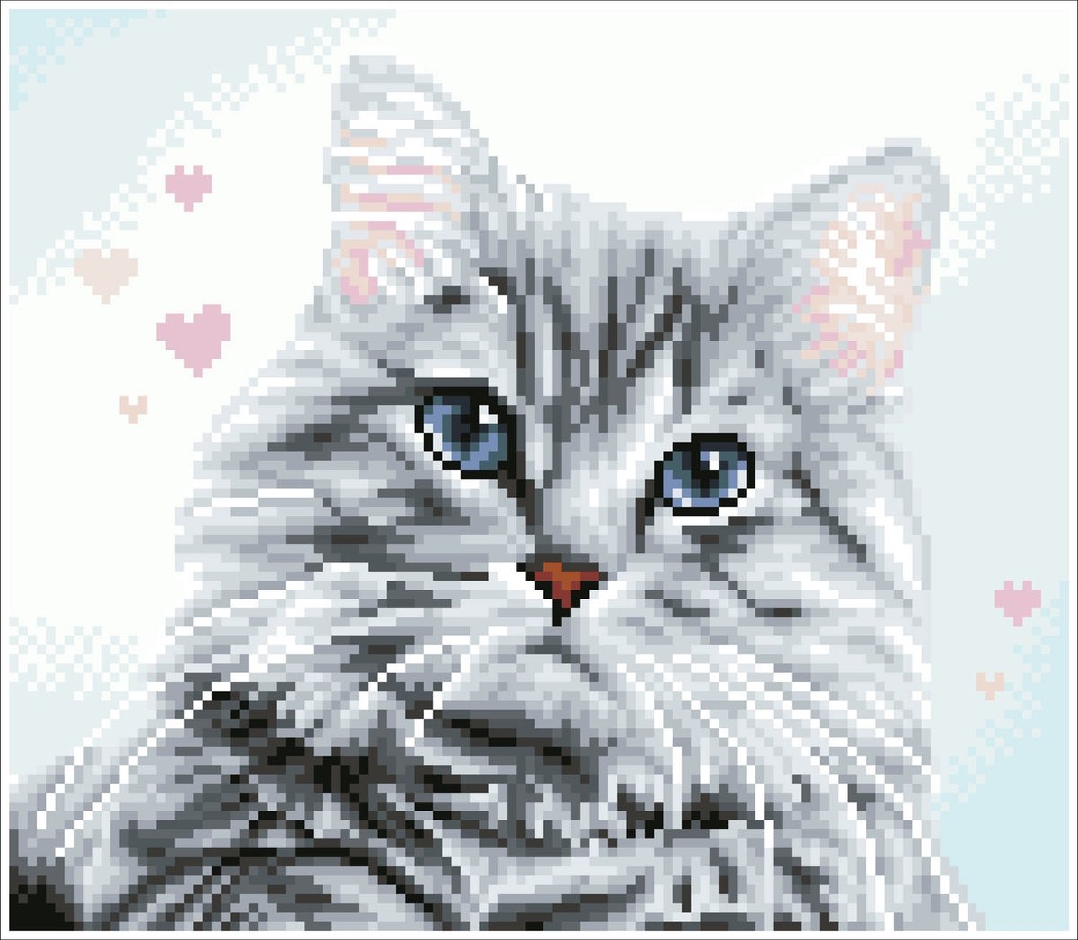 DIAMOND DOTZ Pricilla - Diamond Painting - 11.500 Dotz - 31x27 cm — afbeelding 3