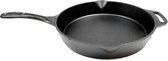Bol.com Valhal Outdoor Skillet / Koekenpan met steel - gietijzer diameter 25cm - schenktuiten - VH25 aanbieding