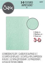 Sizzix 3D Embossing Folder - TextuRood Impressions - Leaf pattern