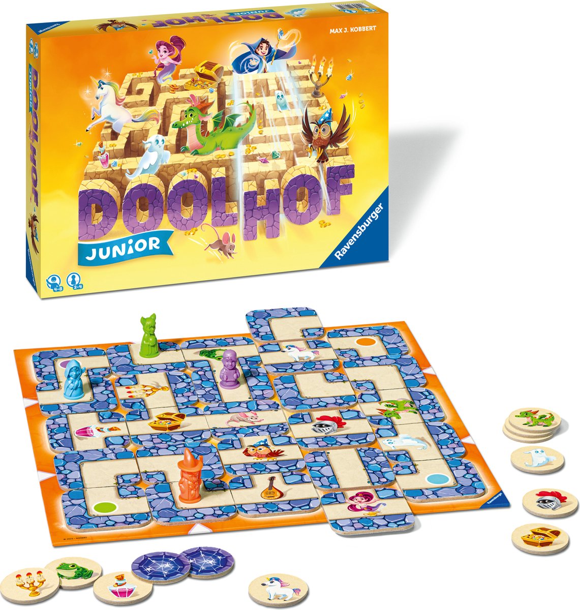 Ravensburger Doolhof Junior - Bordspel — afbeelding 3