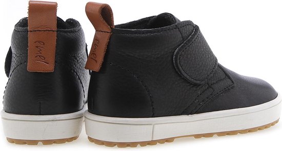 Emel Kinderschoentjes met Klittenband Lederen Velcroschoenen Zwart Leder Maat 21 bol
