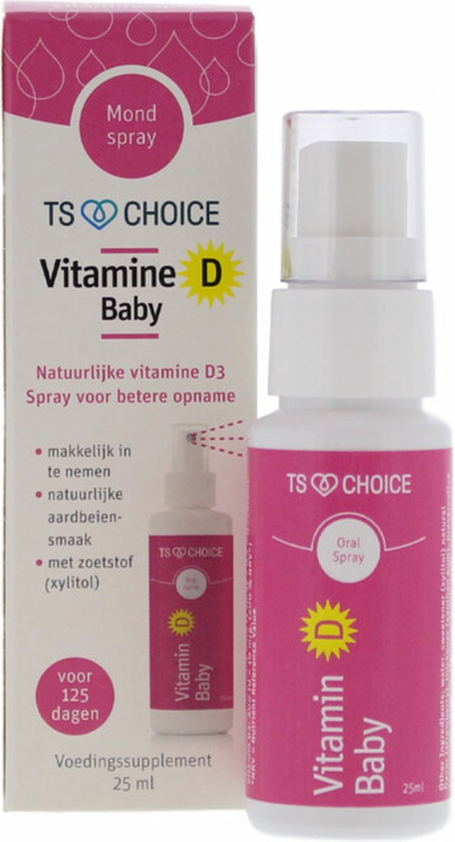 TS Choice Vitamine D Baby 25 ml bol