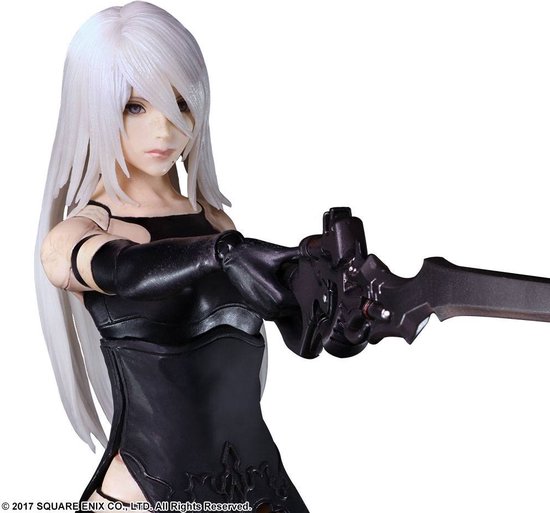 thumbnail image 2 of Square Enix NieR Automata A2 Play Arts Kai Figure - Deluxe Edition Action Figure 2 of 12