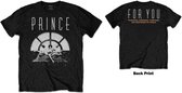 Prince - For You Triple Heren T-shirt - 3XL - Zwart