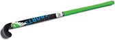 hockeystick junior 36,5 inch zwart/groen