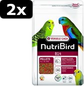 2x NUTRIBIRD B14 ONDERHOUDSVOEDER 800G