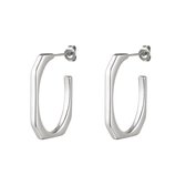 Earrings geometric - Yehwang - Oorbellen - One size - Zilver