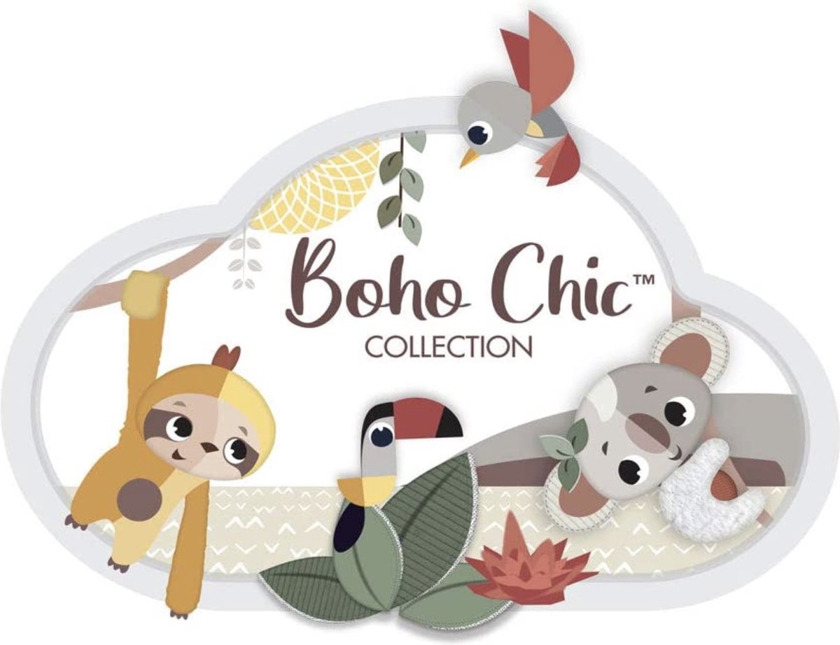 Tiny Love Boho Chic Luxe Developmental Gymini, Speelkleed voor Baby's, Houten Speelgoed Boog, Vanaf 0 Maanden — afbeelding 2