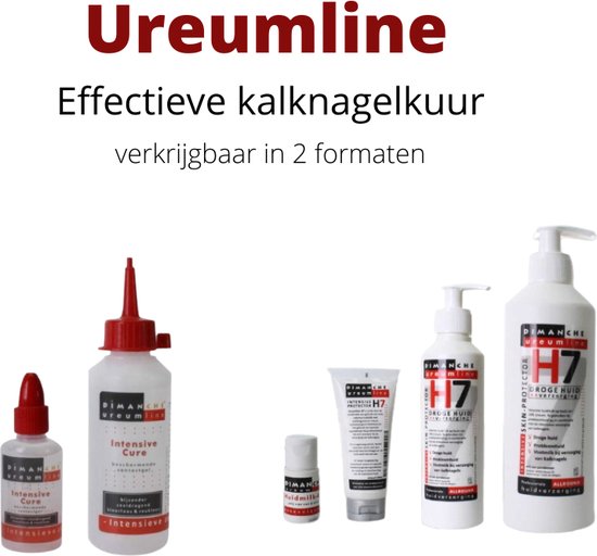 Foto: Ureumline kalknagels behandelen effectieve kuur small tegen kalknagels voldoende voor 3 maanden 1 flesje nagelgel 30 ml en een tube cr me 100ml kalknagels schimmelnagels behandelen zwemmerseczeem